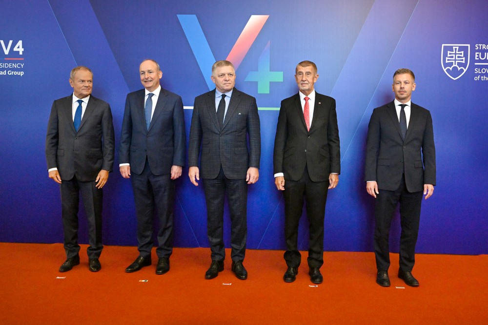 Stretnutie predsedov vlád krajín V4 a Írska v Bratislave