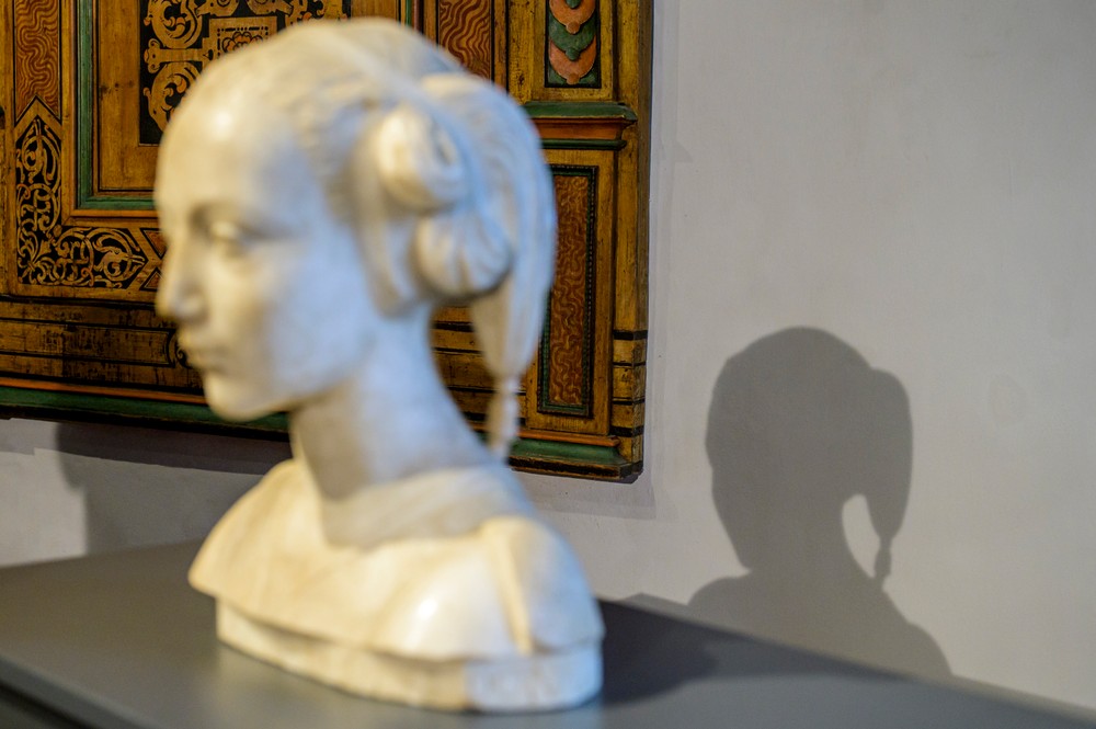 Detaily relikviáru svätej Konštancie mučeníčky