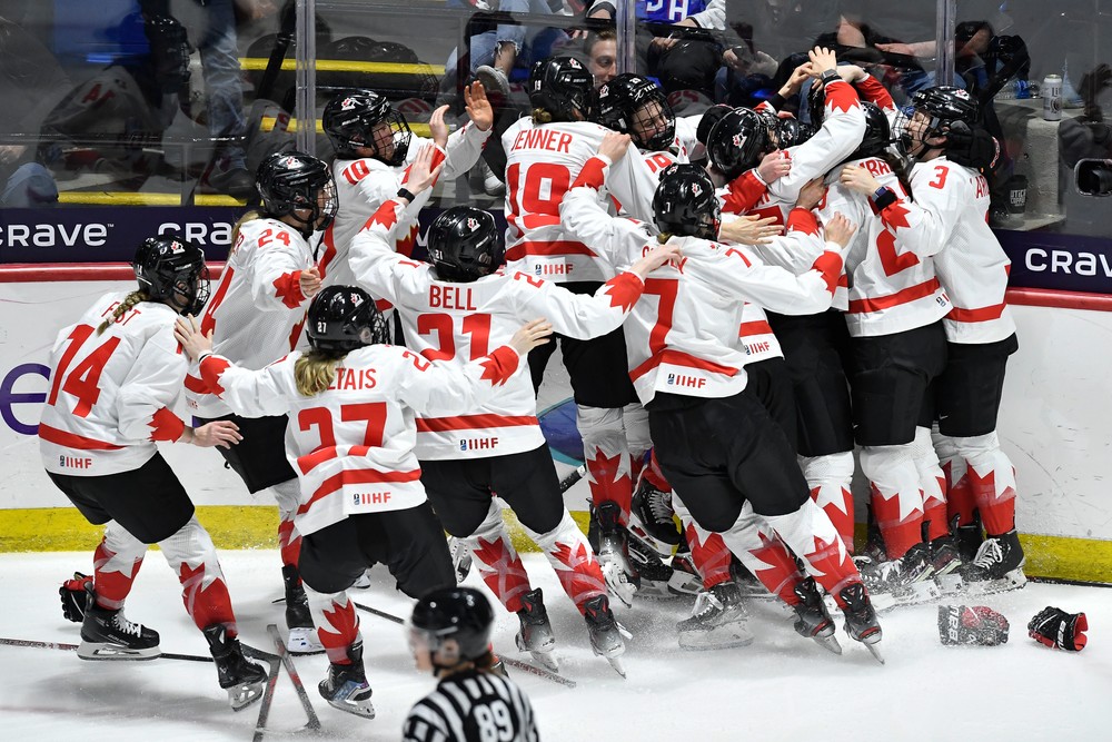 USA Kanada Hokej Ženy MS Finále (4)