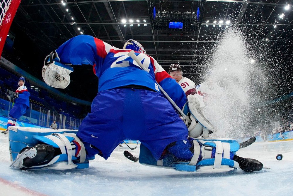 Slovensko vs. Lotyšsko ZOH Peking 2022
