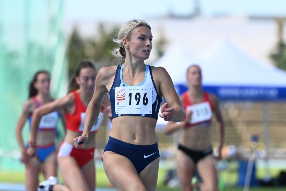slovenská atlétka Viktória Forster