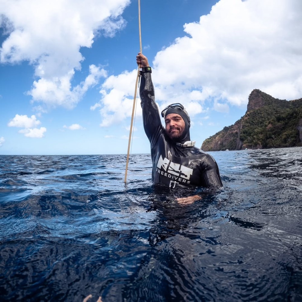 Freediver Martin Ruman