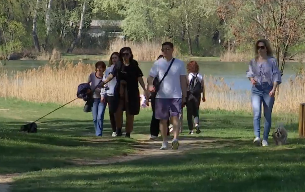 Pekné počasie v apríli 1