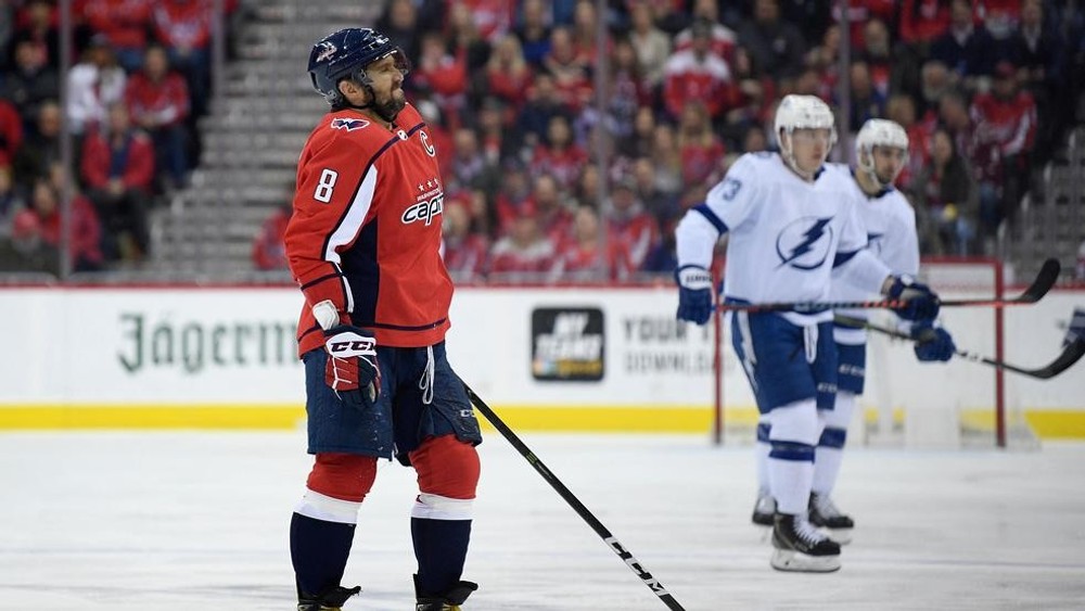 Ovečkin vs Tampa Bay