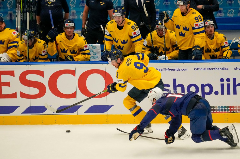 MS v Hokeji - Švédsko vs. USA