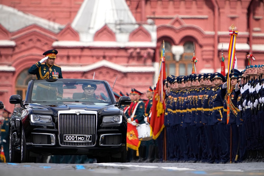Vojenská prehliadka k výročiu konca druhej svetovej vojny v Moskve