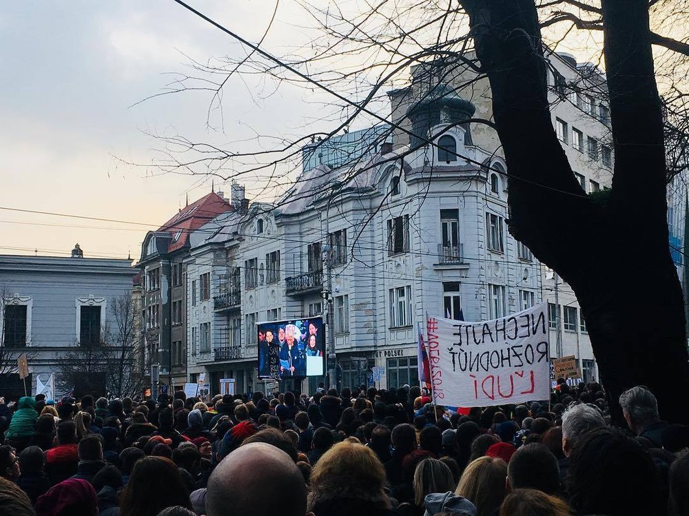 Bratislava Za slušné Slovensko 