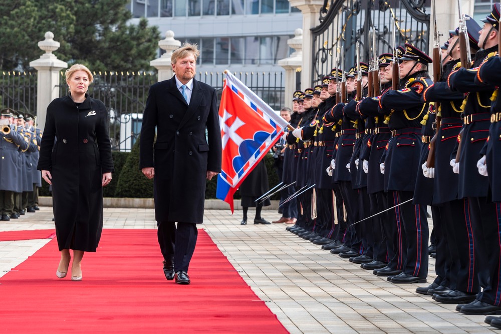 Holandský kráľovský pár na Slovensku