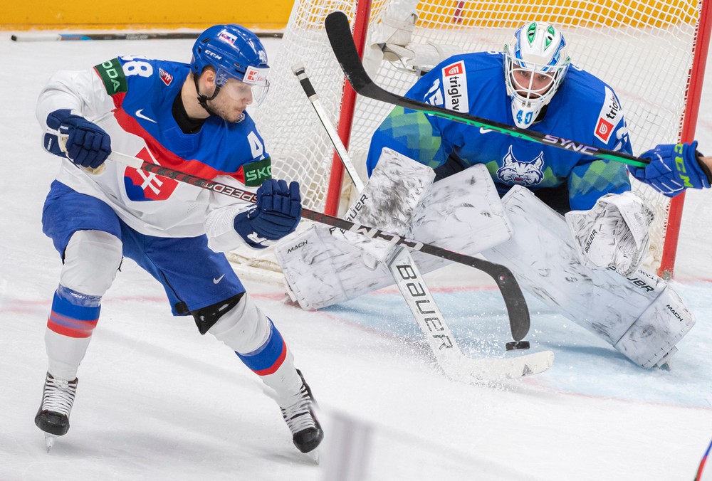 Slovensko - Slovinsko, MS v hokeji 2023