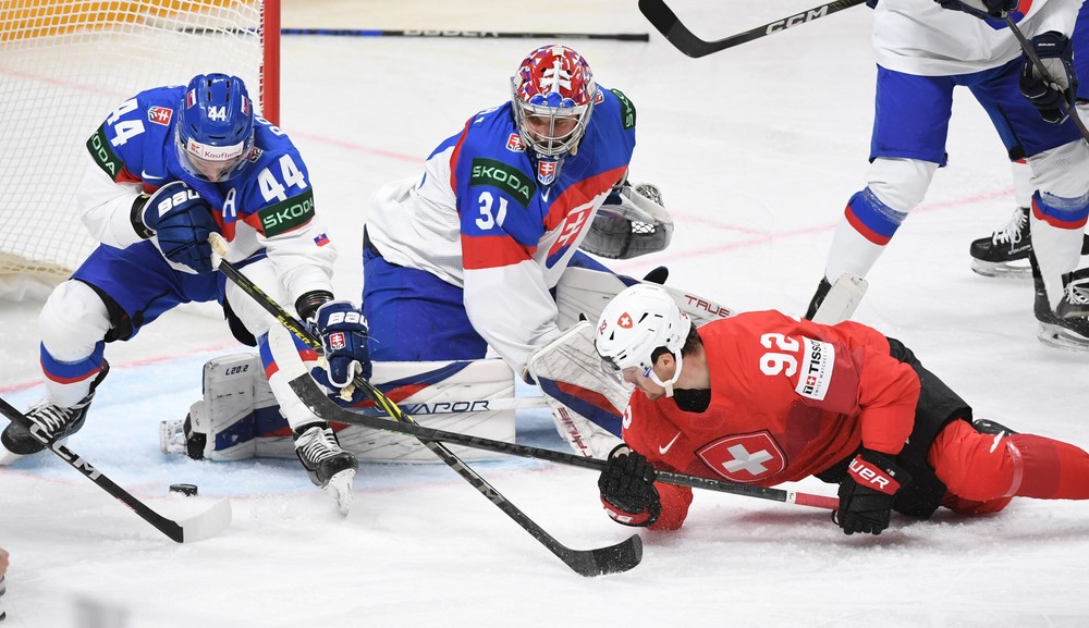 Slovensko - Švajčiarsko, MS v hokeji 2023