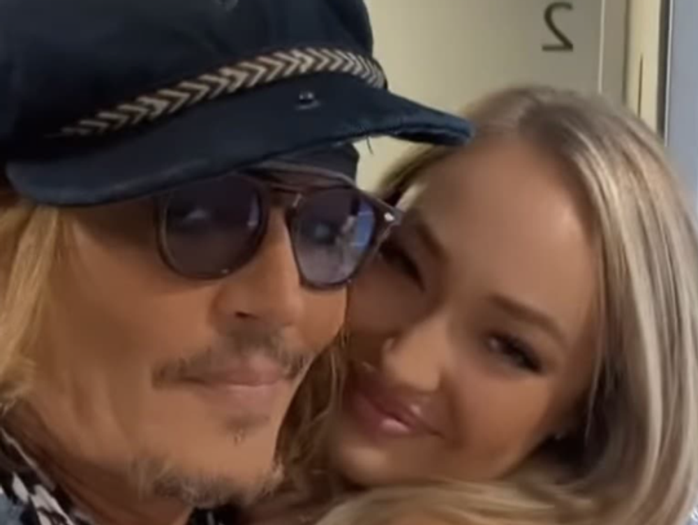 Johnny Depp a Nikol Treterová