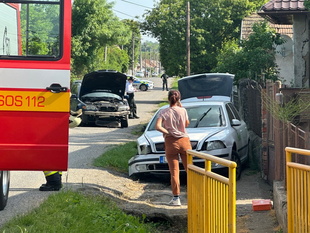 Zrážka aut Sikenica