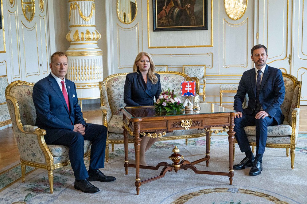 Stretnutie troch ústavných činiteľov