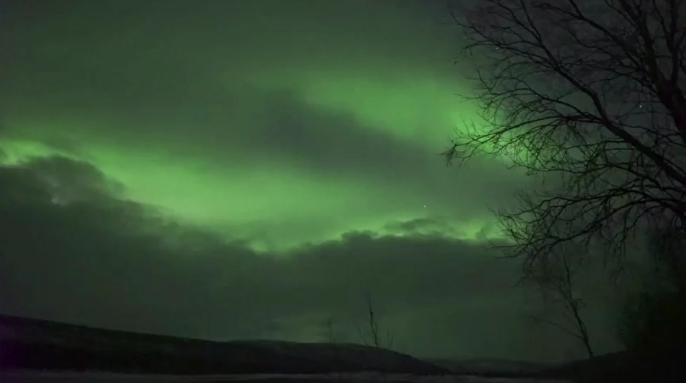 Fínsko rozžiarila polárna žiara