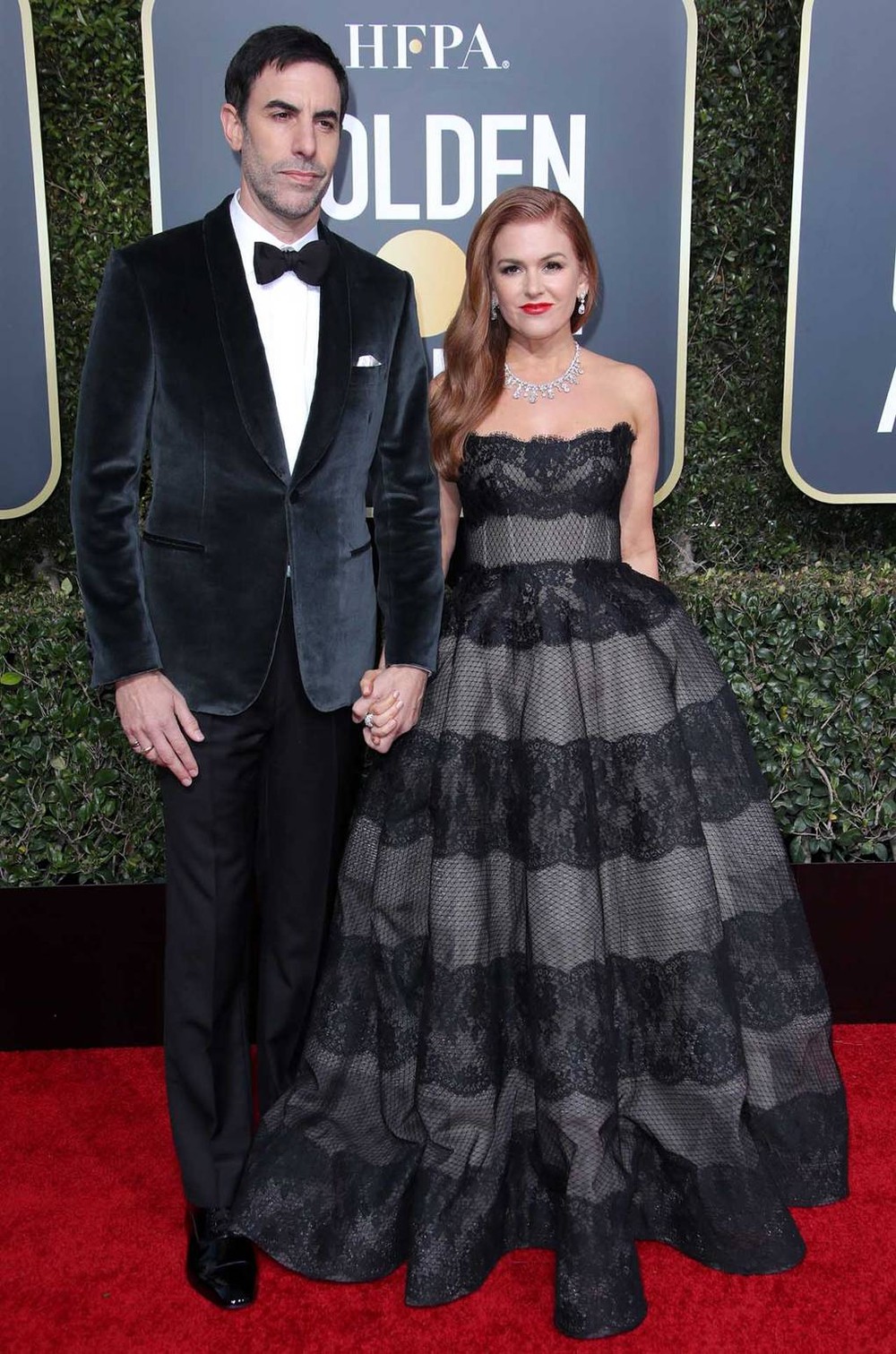 Sacha Baron Cohen a Isla Fisher