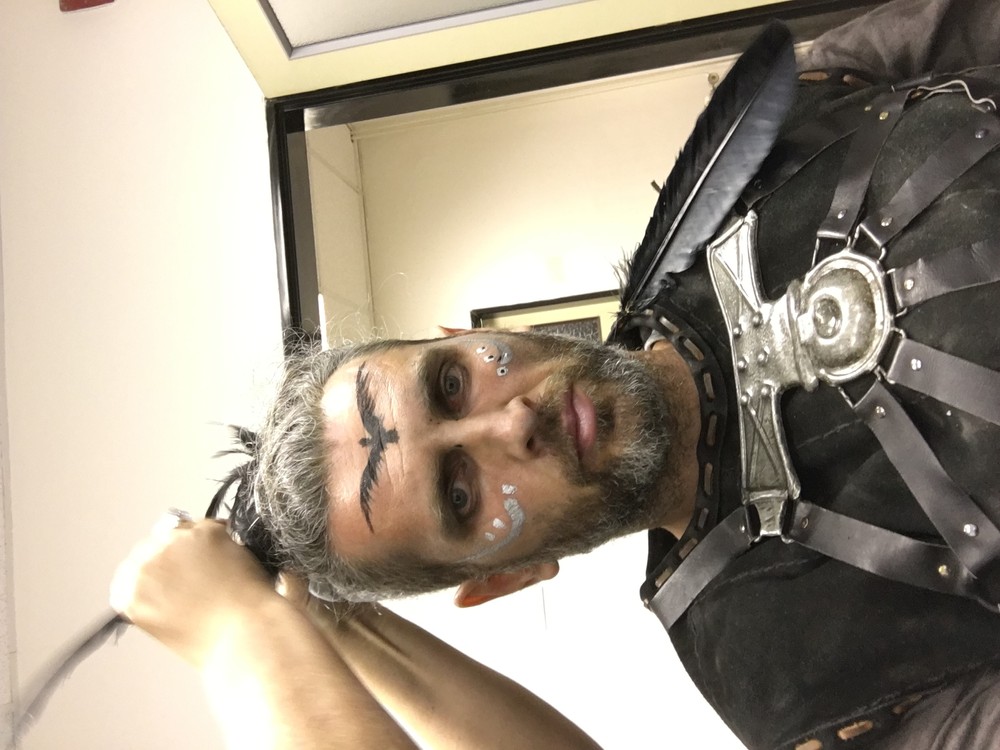 René Štúr na nakrúcaní Perinbaby a dva svety 