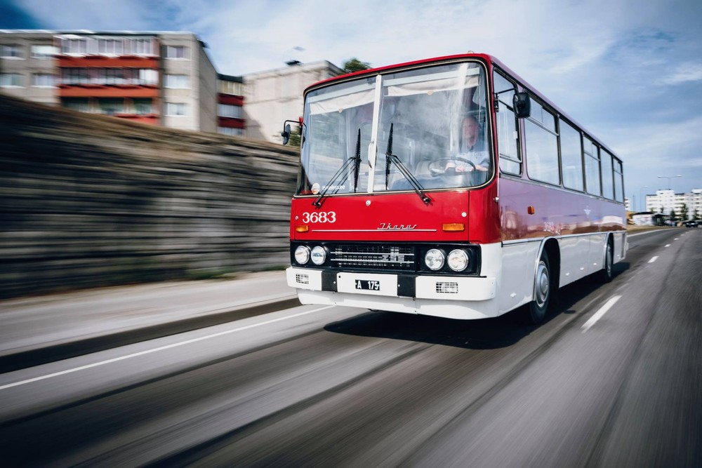 Veterány Ikarusov v Estónsku