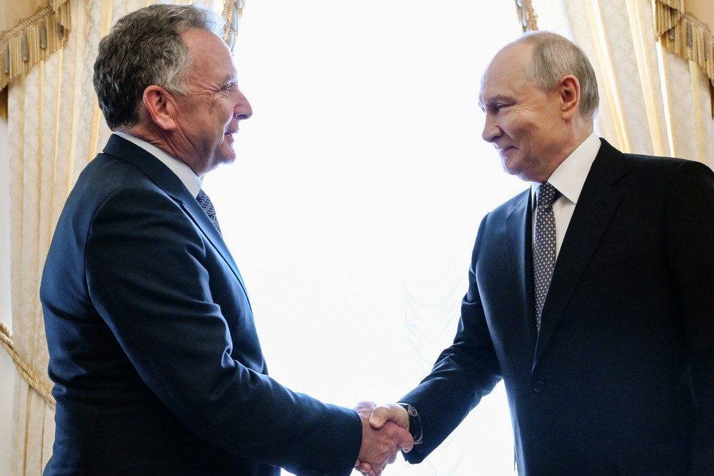 Jednanie Stevea Witkoffa s Vladimirom Putinom