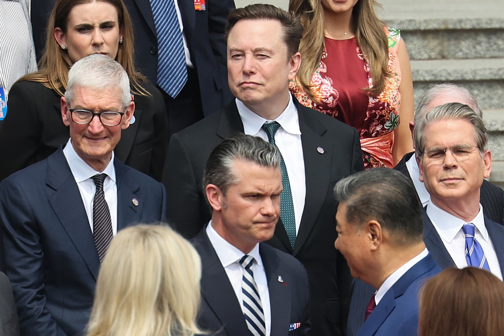 Americký prezident Donald Trump na návšteve Číny.