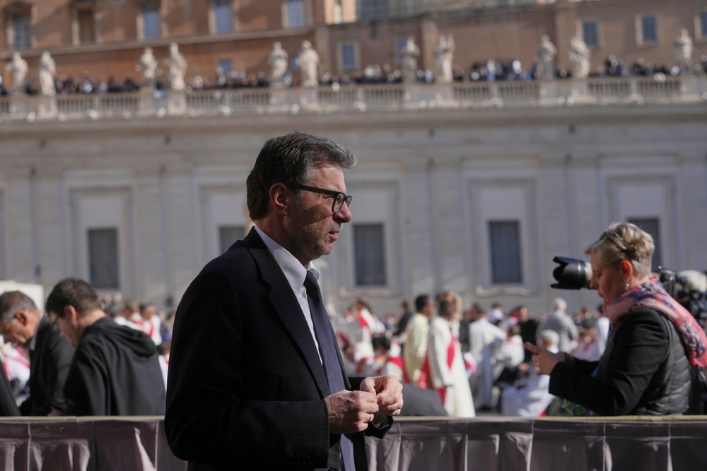 Taliansky minister hospodárstva Giancarlo Giorgetti