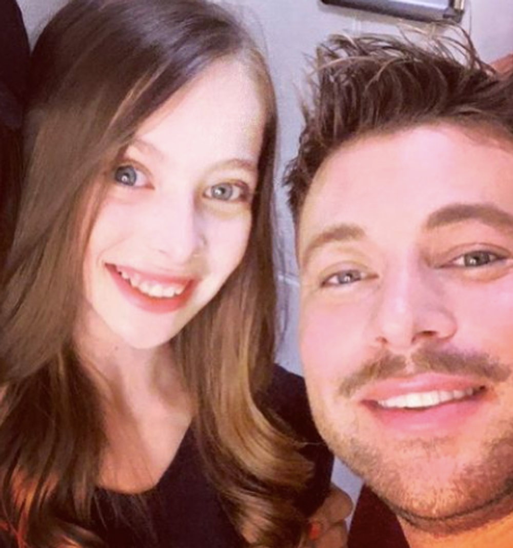 Duncan James s dcérkou