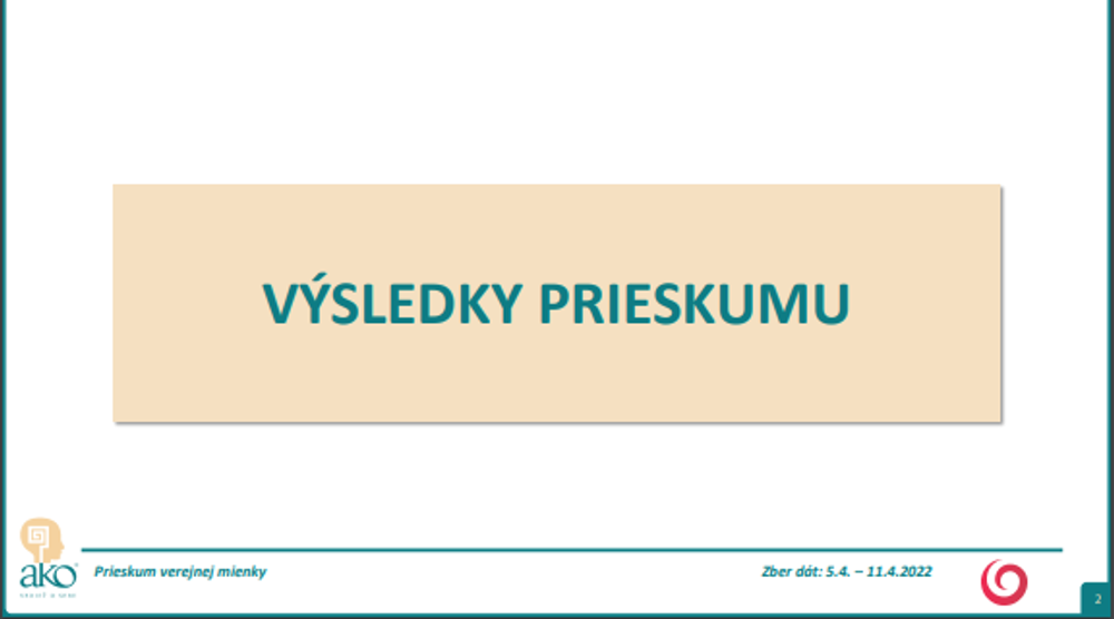 Prieskum AKO pre Na hrane TV JOJ: Zvyšovanie výdavkov na zbrojenie