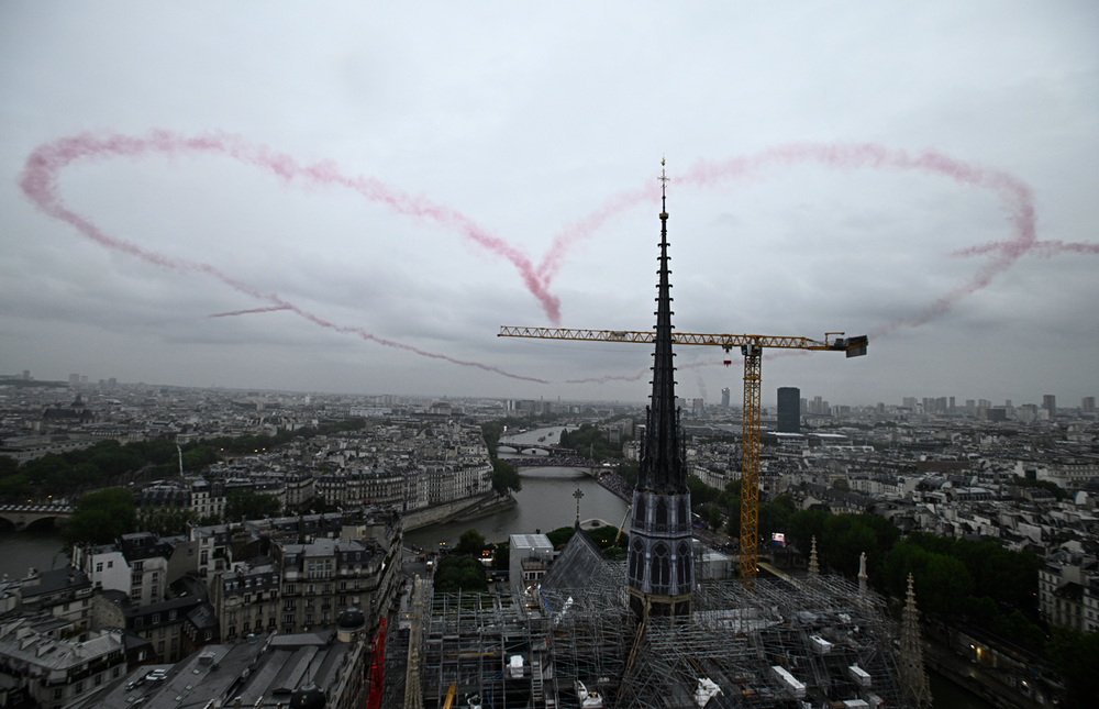 Otvárací ceremoniál letných olympijských hier v Paríži