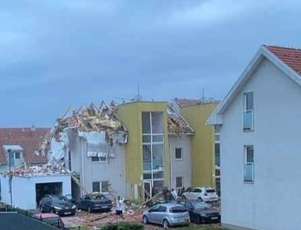 Výbuch bytovky v Bielom Kostole