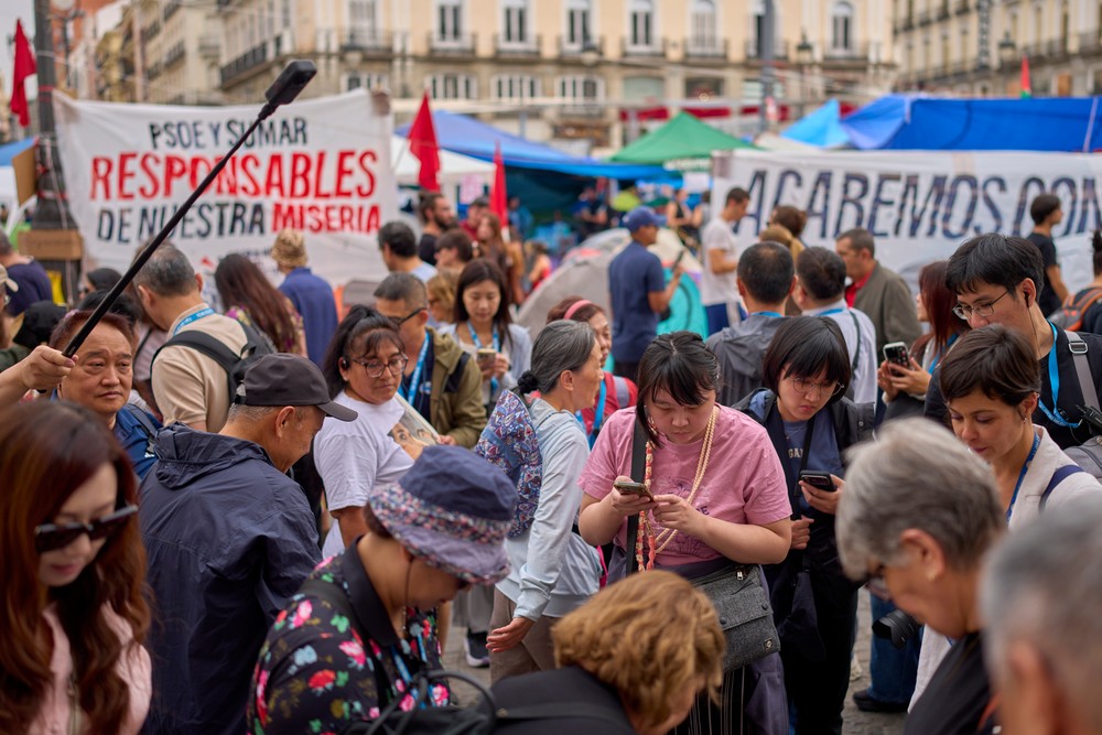 Protesty v Madride za dostupné bývanie 4