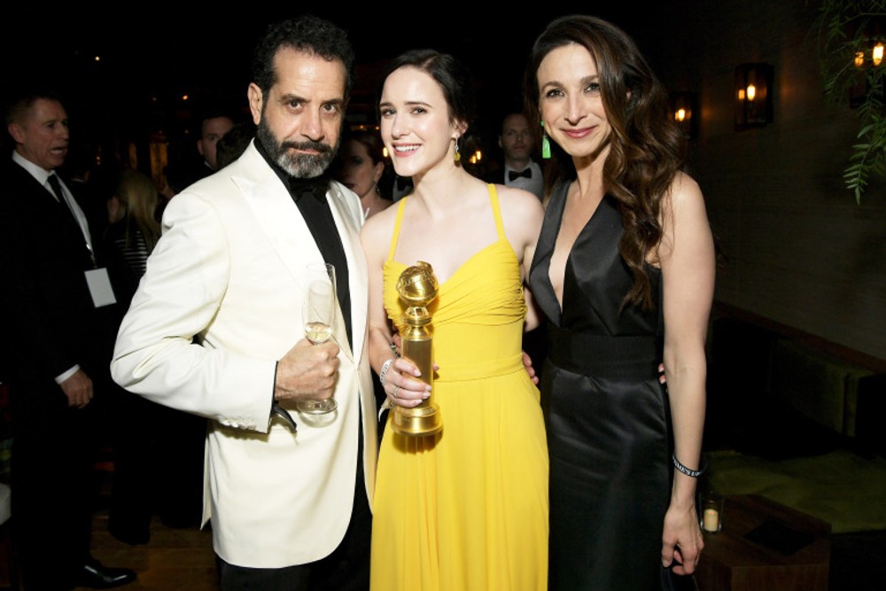 Tony Shalhoub, Rachel Brosnaham a Marin Hinkle