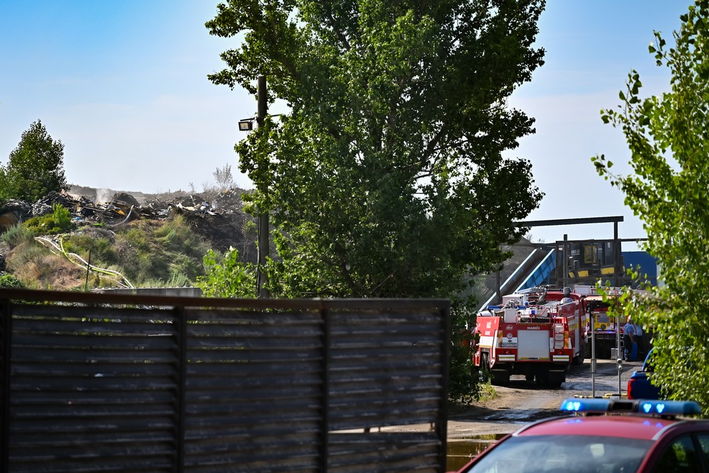 Požiar v Podunajských Biskupiciach