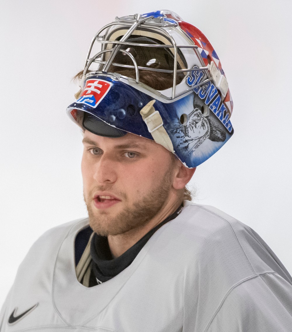 Tréning Slovenska pred zápasom s Kanadou