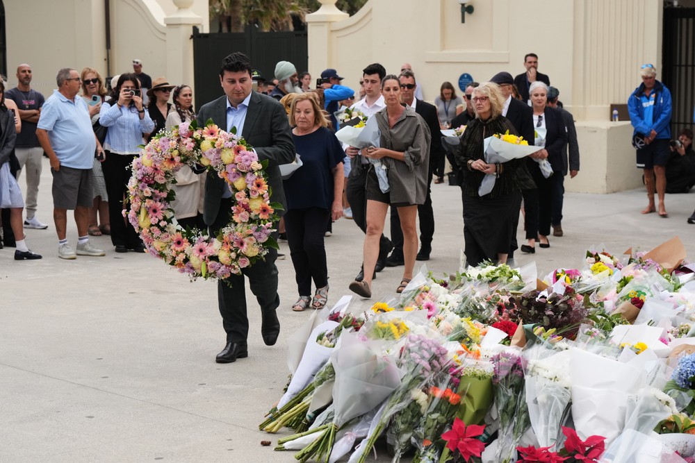 Streľba na pláži v Austrálii