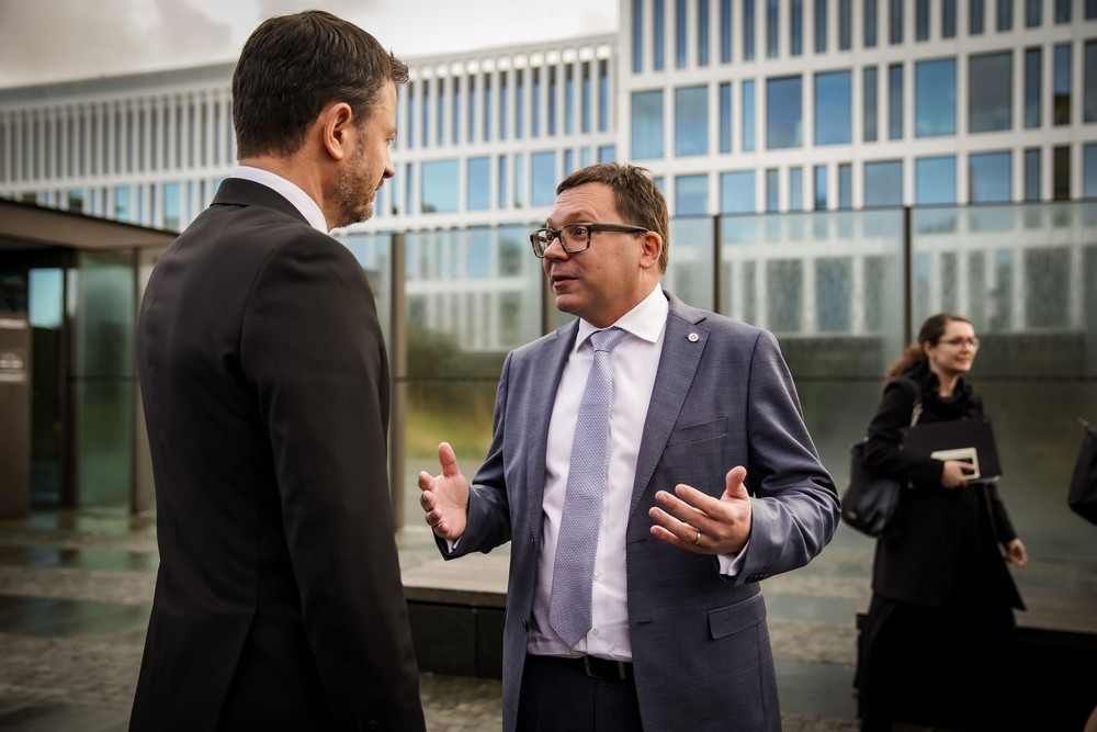 Eduard Heger na návšteve v Eurojustu v Haagu