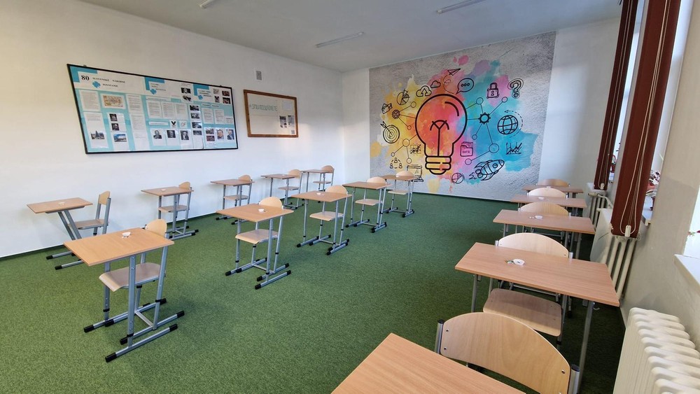 Rekonštruovaná trieda v Spišskej Starej Vsi 1