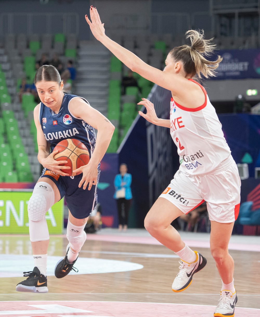 Slovensko - Turecko, ME v basketbale žien