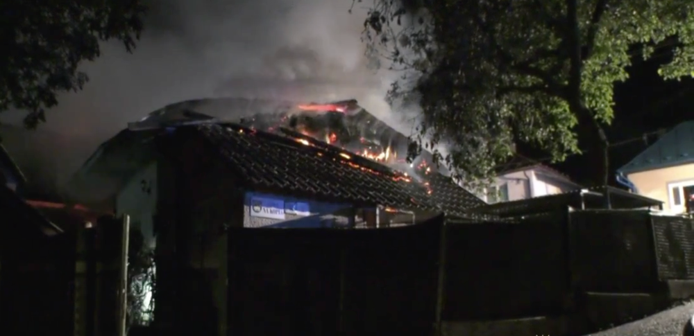 Požiar rodinného domu v obci Hrochoť