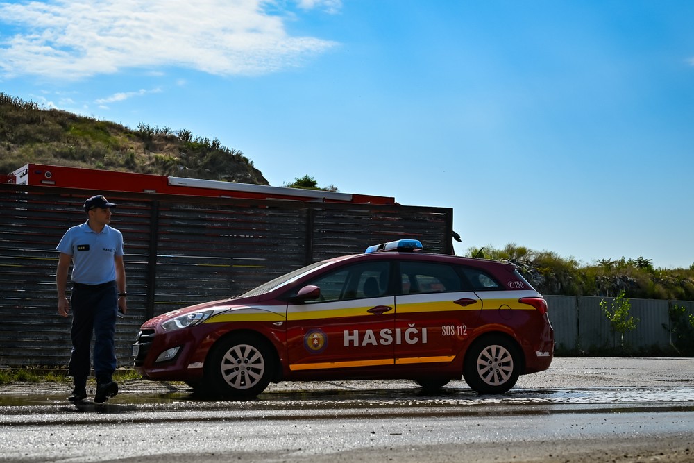 Požiar v Podunajských Biskupiciach