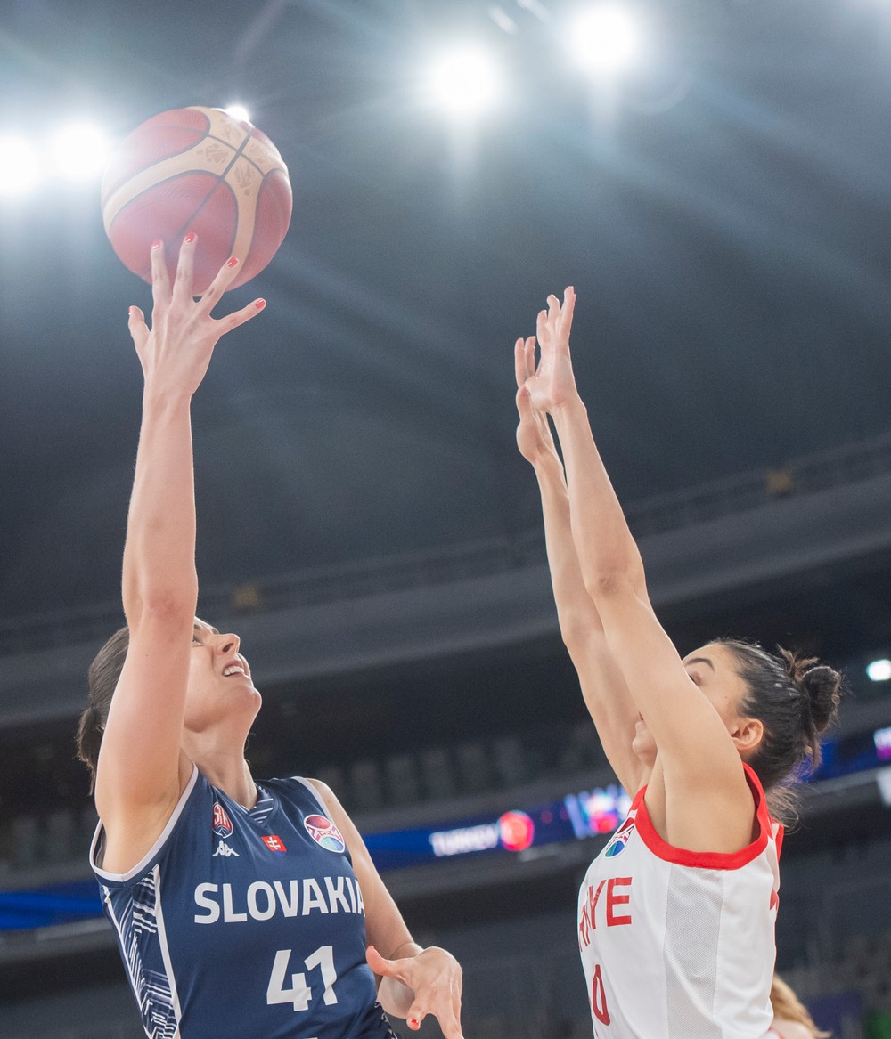 Slovensko - Turecko, ME v basketbale žien
