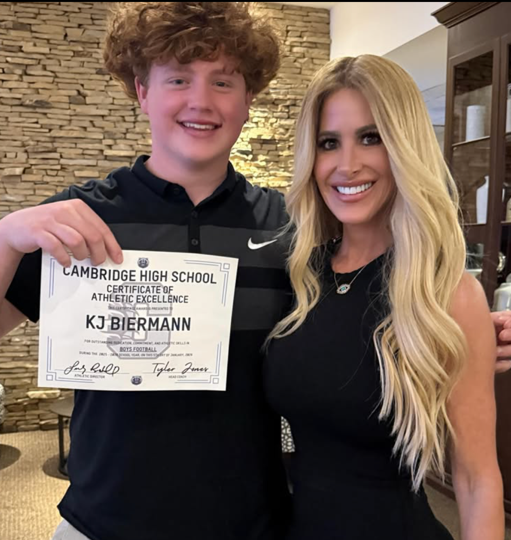 Kim Zolciak so synom KJ