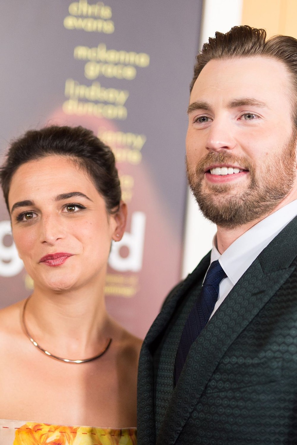 Jenny Slate a Chris Evans