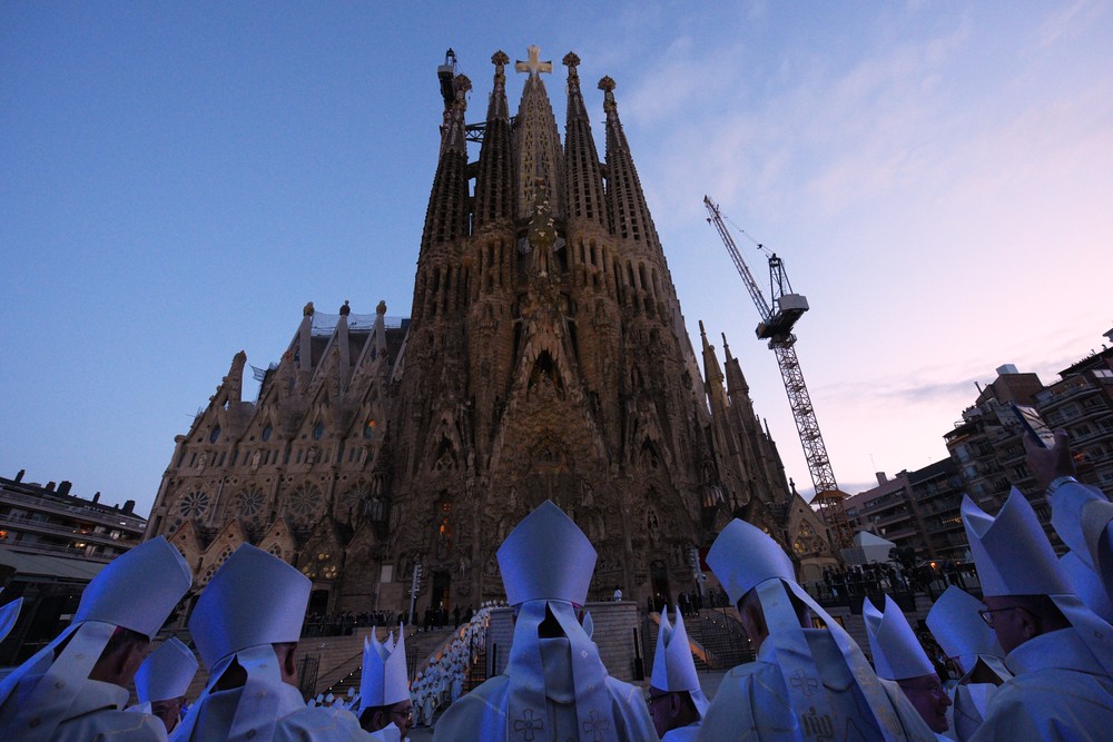 Pápež Lev XIV. odslúžil omšu v Sagrada Família