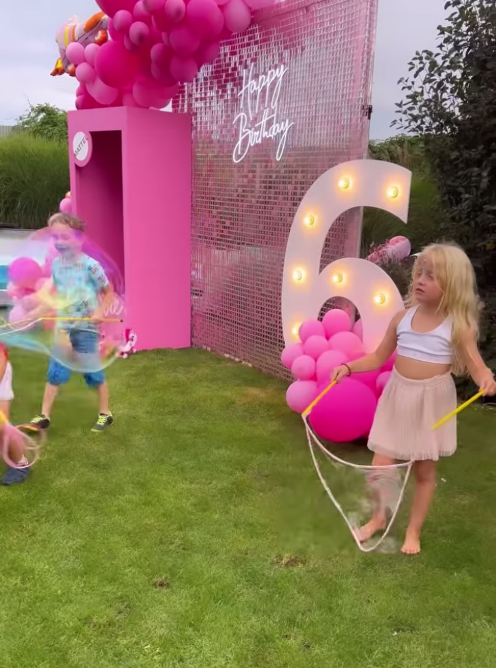 Agáta Hanychová - oslava narodenín Mii