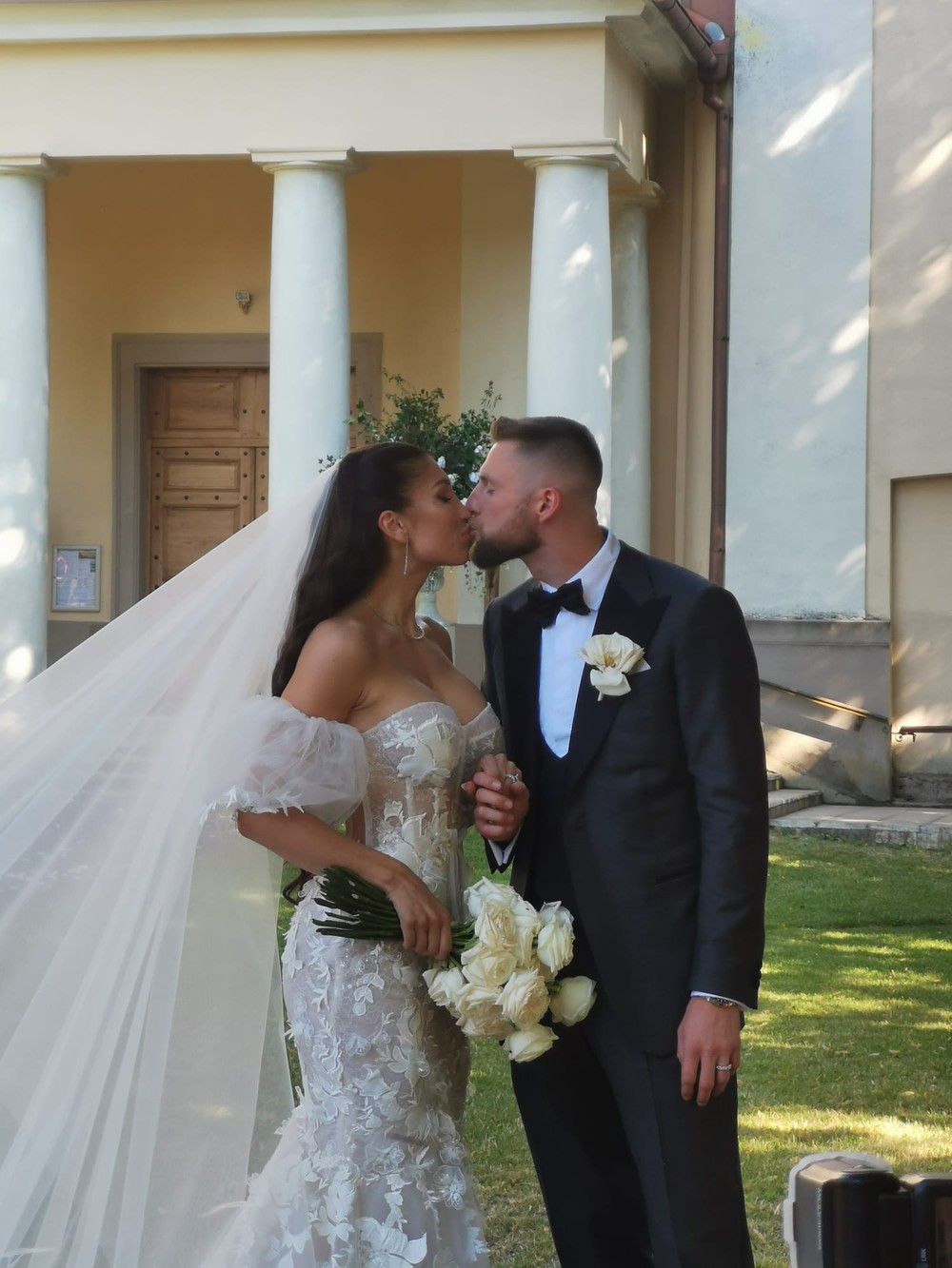 Milan Škriniar mal v sobotu svadbu