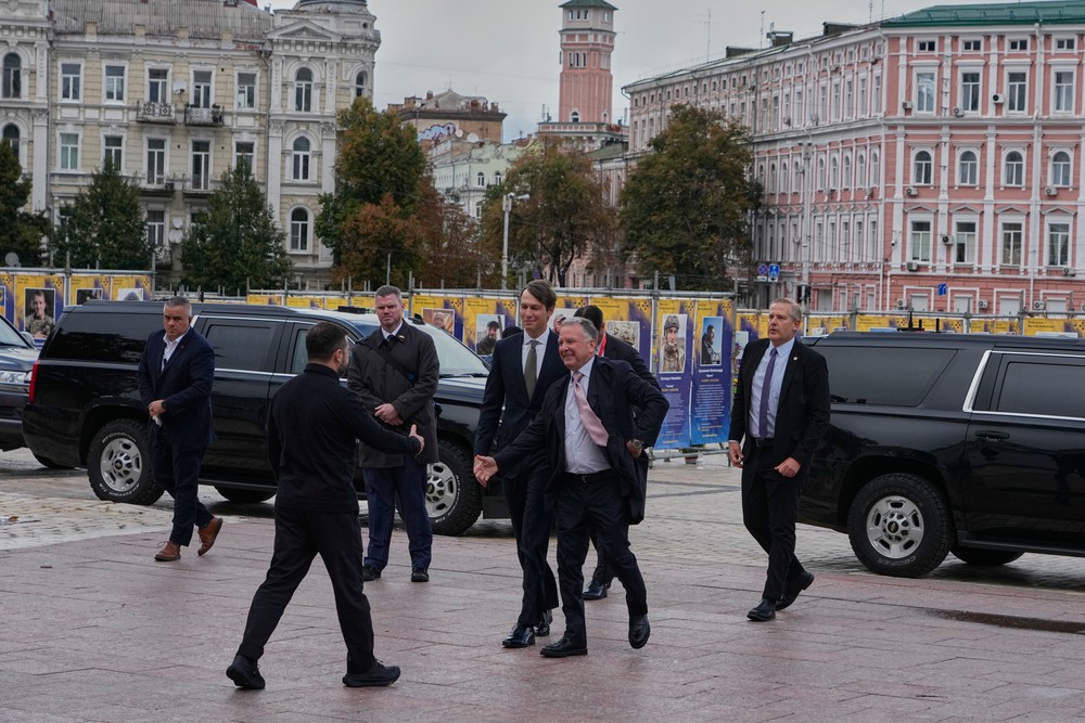 Kushner a Witkoff na návšteve Ukrajiny