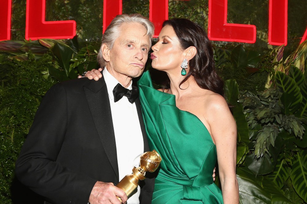 Michael Douglas a Cathertine Zeta-Jones 