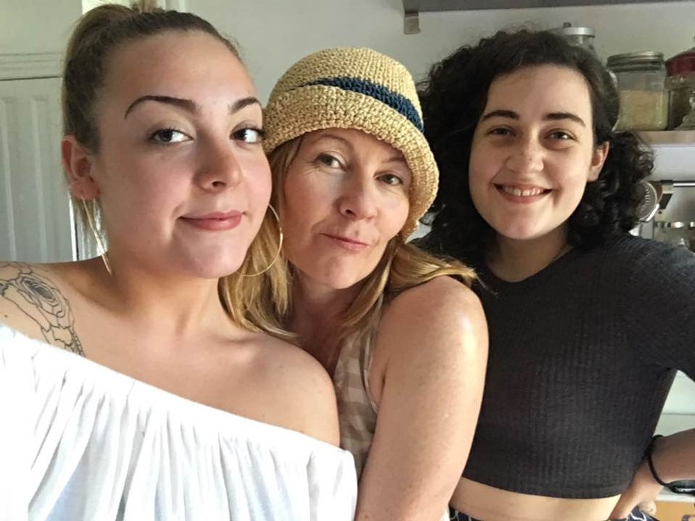 Manželka a dcéry Johna Ventimigliu