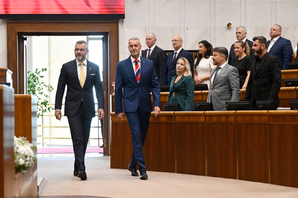 Prezident SR Peter Pellegrini vystúpil v NR SR so správou o stave Slovenskej republiky