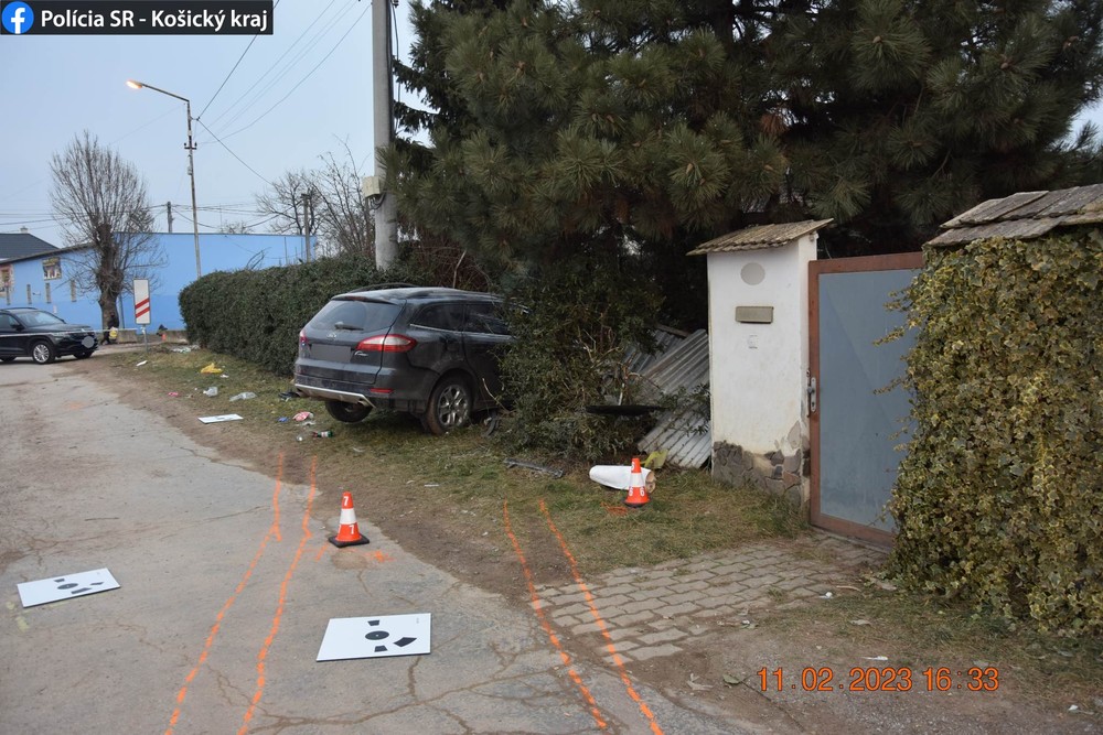 Dopravná nehoda Moldava nad Bodvou