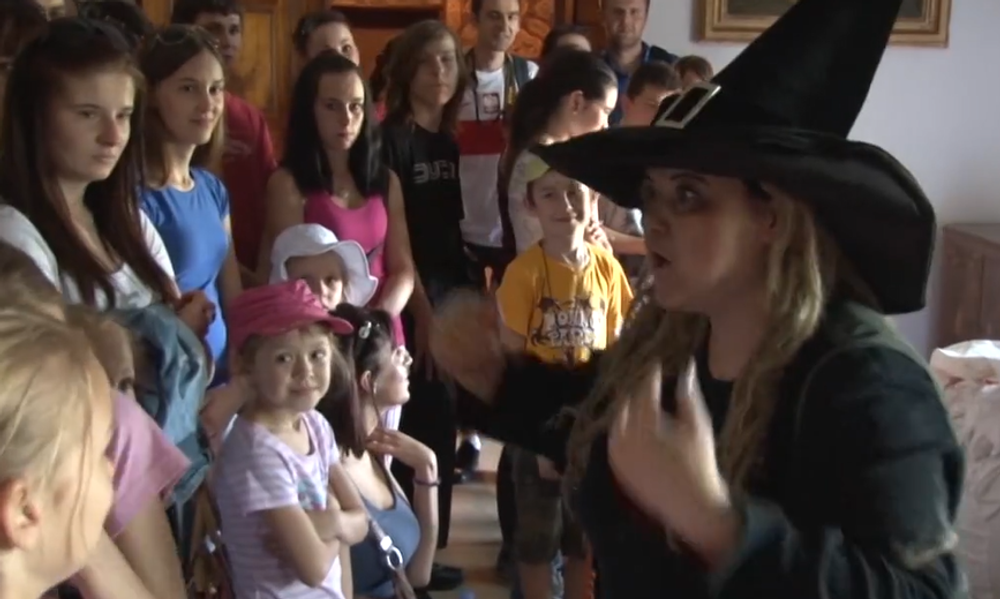 Vysúpenie na Bojnickom zámku